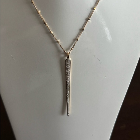Kendra Scott Diamond Spike Necklace - Picture 2 of 4